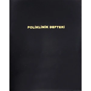 Poliklinik Defteri (400 Sayfalık)