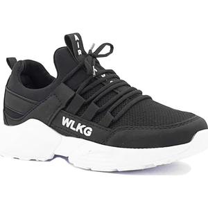Erkek & Kadın Günlük Rahat Hafif Siyah Spor Ayakkabı