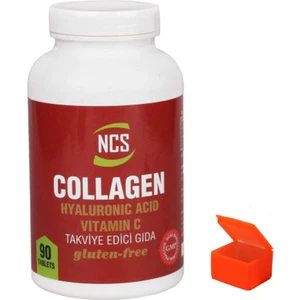 Collagen Hyaluronıc Acıd Vitamin C 90 Tablet + Hap Kutusu