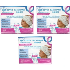 Saç Yıkama Bonesi 3'lü Koli