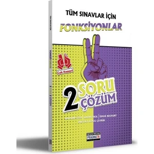 Benim Hocam Yayınları Tüm Sınavlar İçin Fonksiyonlar 2 Soru 2 Çözüm Fasikülü