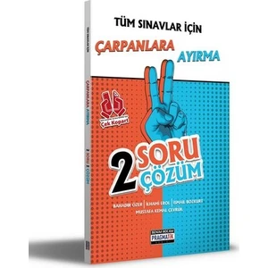 Benim Hocam Yayınları Tüm Sınavlar İçin Çarpanlara Ayırma 2 Soru 2 Çözüm Fasikülü