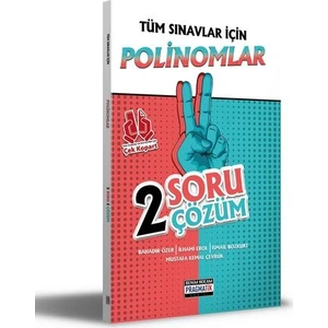 Benim Hocam Yayınları Tüm Sınavlar İçin Polinomlar 2 Soru 2 Çözüm Fasikülü