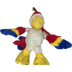 Stuffed Toys Sevimli Eğlenceli İnteraktif Peluş Papağan Pedro 20 cm