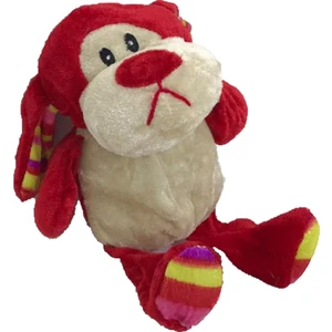 Stuffed Toys Sevimli Peluş Kırmızı Köpek 20 cm