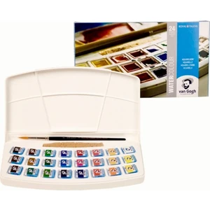 Van Gogh Talens Van Gogh Renkli Tablet Sulu Boya Seti 24'lü