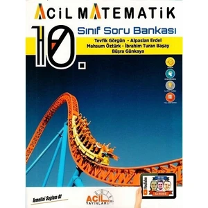 Acil Yayınları 10. Sınıf Matematik Soru Bankası - Alparslan Erdel