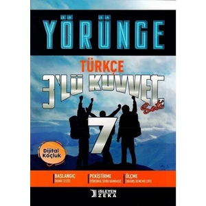 İşleyen Zeka Yayınları 7. Sınıf Türkçe 3'lü Kuvvet Yörünge Serisi Seti