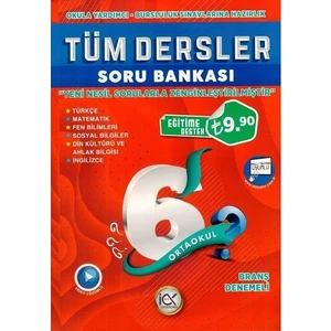 İlk Önce Yayıncılık 6. Sınıf Tüm Dersler Soru Bankası