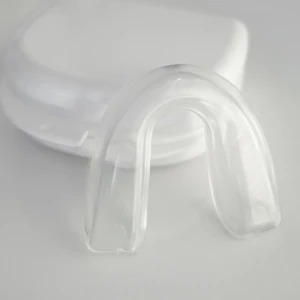 Diş Gıcırdatma Diş Sıkma Önleyici Gece Plağı - Silikon Aparey Şeffaf