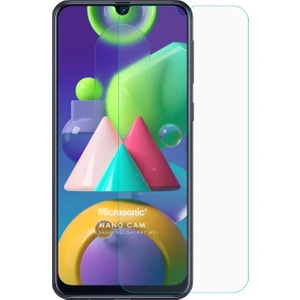 Samsung Galaxy M21 Nano Glass Ekran Koruyucu Şeffaf