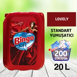 Soft Standart Çamaşır Yumuşatıcısı Lovely 5 L 4'lü