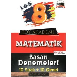 Toy Akademi LGS Matematik 10+10 Başarı Denemeleri