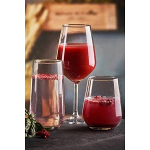 18 Parça Allegra Su Meşrubat Kadeh Takımı P41536 & P420015-1030378 & P440065