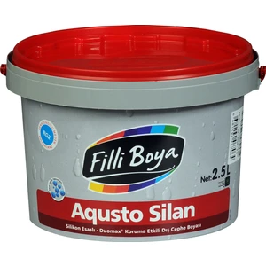 Filli Boya Aqusto Silan Silikonlu Dış Cephe Boyası 2,5 lt
