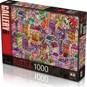 Ks Games 1000 Parça Puzzle-City Of Colors