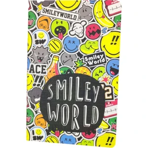 Smiley World Çizgili 40 Yaprak 13 x 21 cm