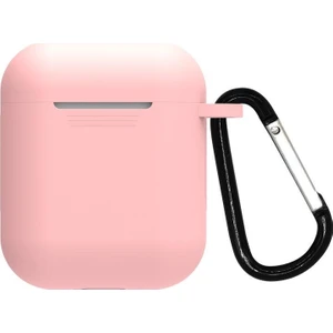 AirPods Silikon Kılıf + Taşıma Demiri