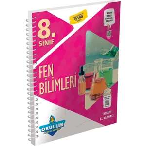 Murat Yayınları LGS 8.Sınıf Fen Okulum Akıllı Defter