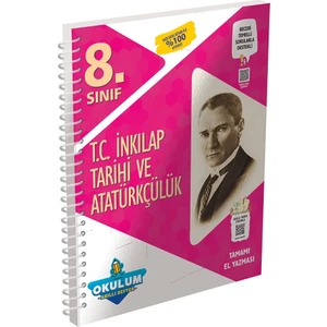 Murat Yayınları LGS T.C. Inkılap Tarihi ve Atatürkçülük Okulum Akıllı Defter