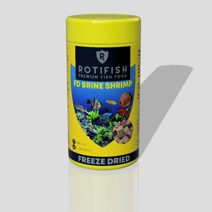 Fd Brine Shrimp 100Ml (10Gr.) Kurutulmuş Artemia Küp Formunda