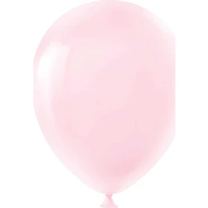 100'lü Pembe Pastel Baskısız Makaron Balon