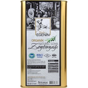 Tardaş Egenin Organik Sızma Zeytinyağı 5 Lt Teneke