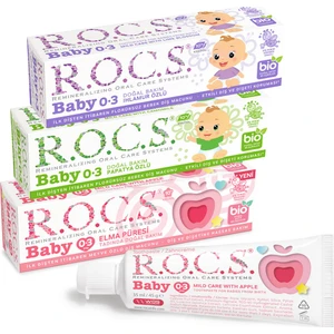 Baby Diş Macunu 3'lü Karma Set - 45 gr x 3 Adet