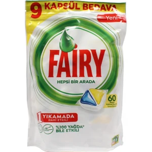 Hepsi Bir Arada Tablet 60'lı (Sarı) - 4'lü