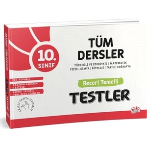 Editör Yayınları 10. Sınıf Tüm Dersler Yeni Nesil Beceri Temelli Testler