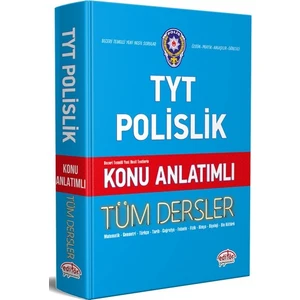 Editör Yayınları TYT Polislik Tüm Dersler Konu Anlatımlı