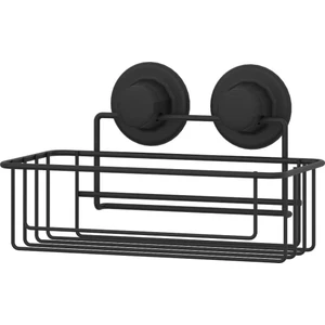 Vakumlu Tek Katlı Banyo Rafı Mat Siyah DM254
