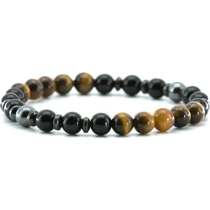 Erkek Doğaltaş Bileklik