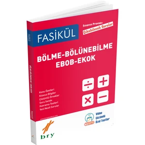 Bry Birey Eğitim Yayınları Sınavın Provası Çıkabilecek Sorular - Fasikül Bölme Bölünebilme Ebob Ekok