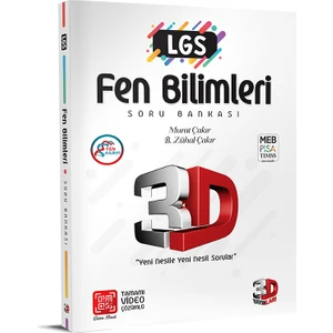3D Yayınları LGS Fen Soru Bankası