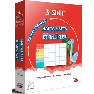 Data Yayınları Angora 3. Sınıf Hafta Hafta Dergi Seti