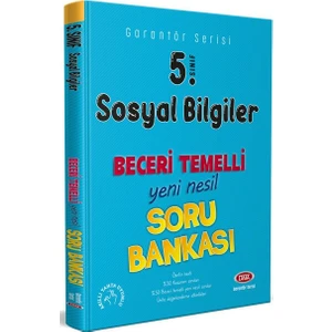 Data Yayınları 5. Sınıf Sosyal Bilgiler Beceri Temelli Soru Bankası