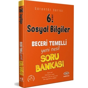 Data Yayınları 6. Sınıf Sosyal Bilgiler Beceri Temelli Soru Bankası