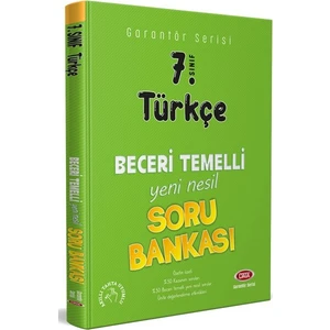 Data Yayınları 7. Sınıf Türkçe Beceri Temelli Soru Bankası