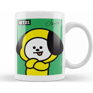 Baskı Dükkanı Bt21 Chimmy Bts  Kupa Bardak Porselen