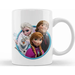 Baskı Dükkanı Disney Frozen Look and Find Olaf Elsa Anna Kupa Bardak Porselen