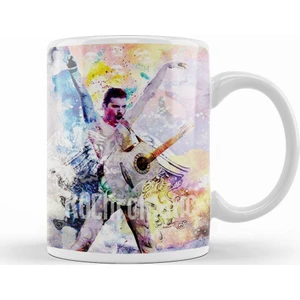 Baskı Dükkanı Freddie Mercury  Kupa  Bardak Porselen