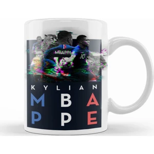 Baskı Dükkanı Mbappe Kupa Bardak Porselen