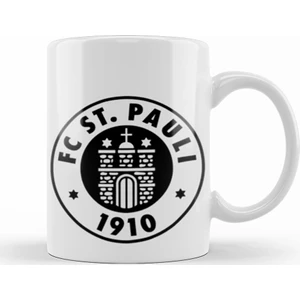 Baskı Dükkanı St Pauli Kupa Bardak Porselen
