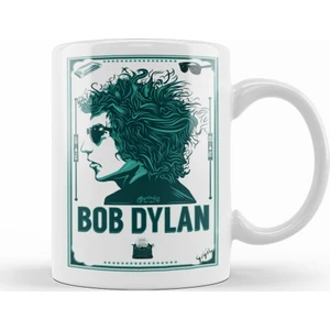 Baskı Dükkanı Bob Dylan Kupa Bardak Porselen