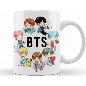 Baskı Dükkanı Bts Dna X Bt21 Kupa Bardak Porselen