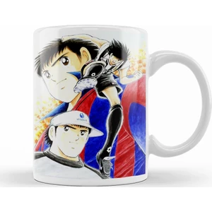 Baskı Dükkanı Champion Friends Tsubasa Kupa Bardak Porselen