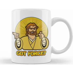 Baskı Dükkanı Star Wars Got Force Kupa Bardak Porselen
