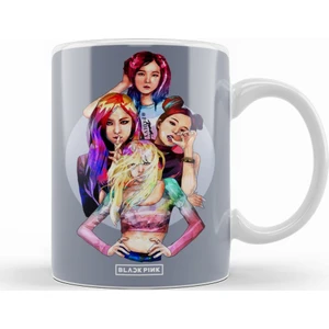 Baskı Dükkanı BlackPink Jisoo Jennie Rosé Lisa Kupa Bardak Porselen