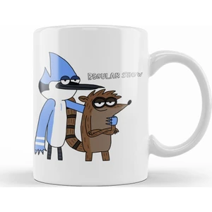 Baskı Dükkanı Regular Show Kupa Bardak Porselen